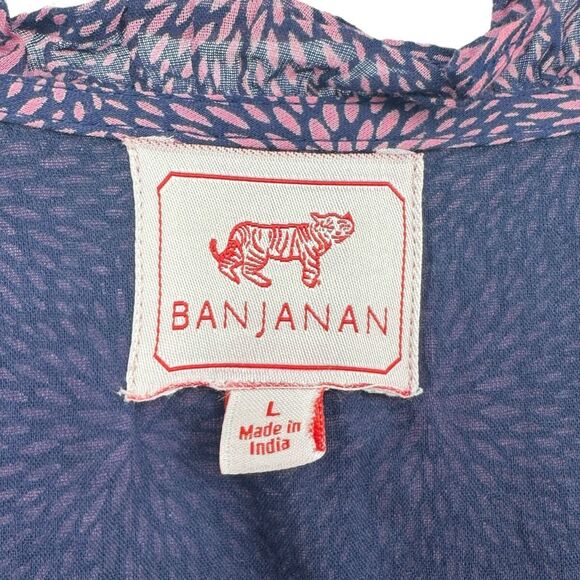 Banjanan Constance Petal Power Blueprint Ruffle Purple Maxi Dress Size Large‎ - Picture 5 of 8